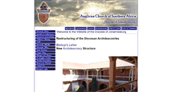 Desktop Screenshot of anglicanjoburg.org.za